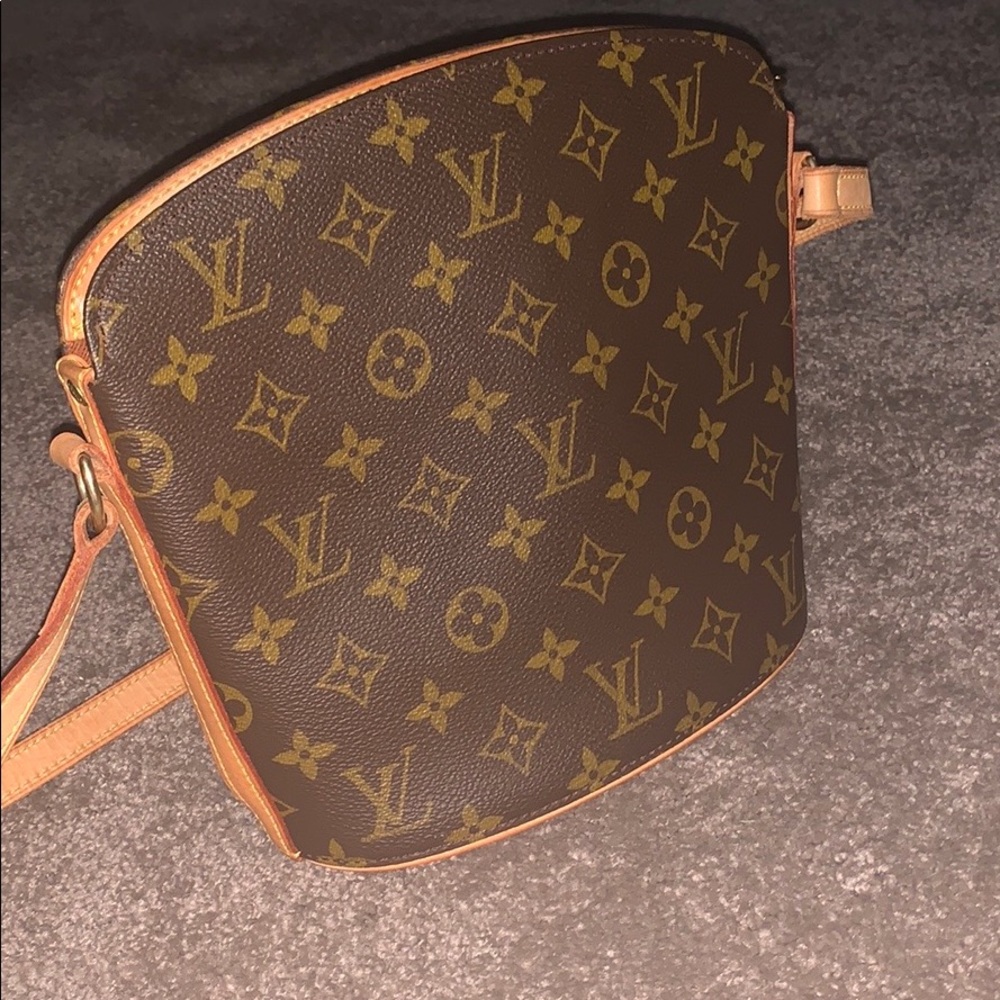Authentic Louis Vuitton Drouot Crossbody Bag